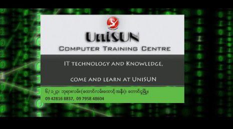 UniSun/ Royal Sun CCTV &IT solutions (ကွန်ပျူတာသင်တန်း/ wholesale & retail)